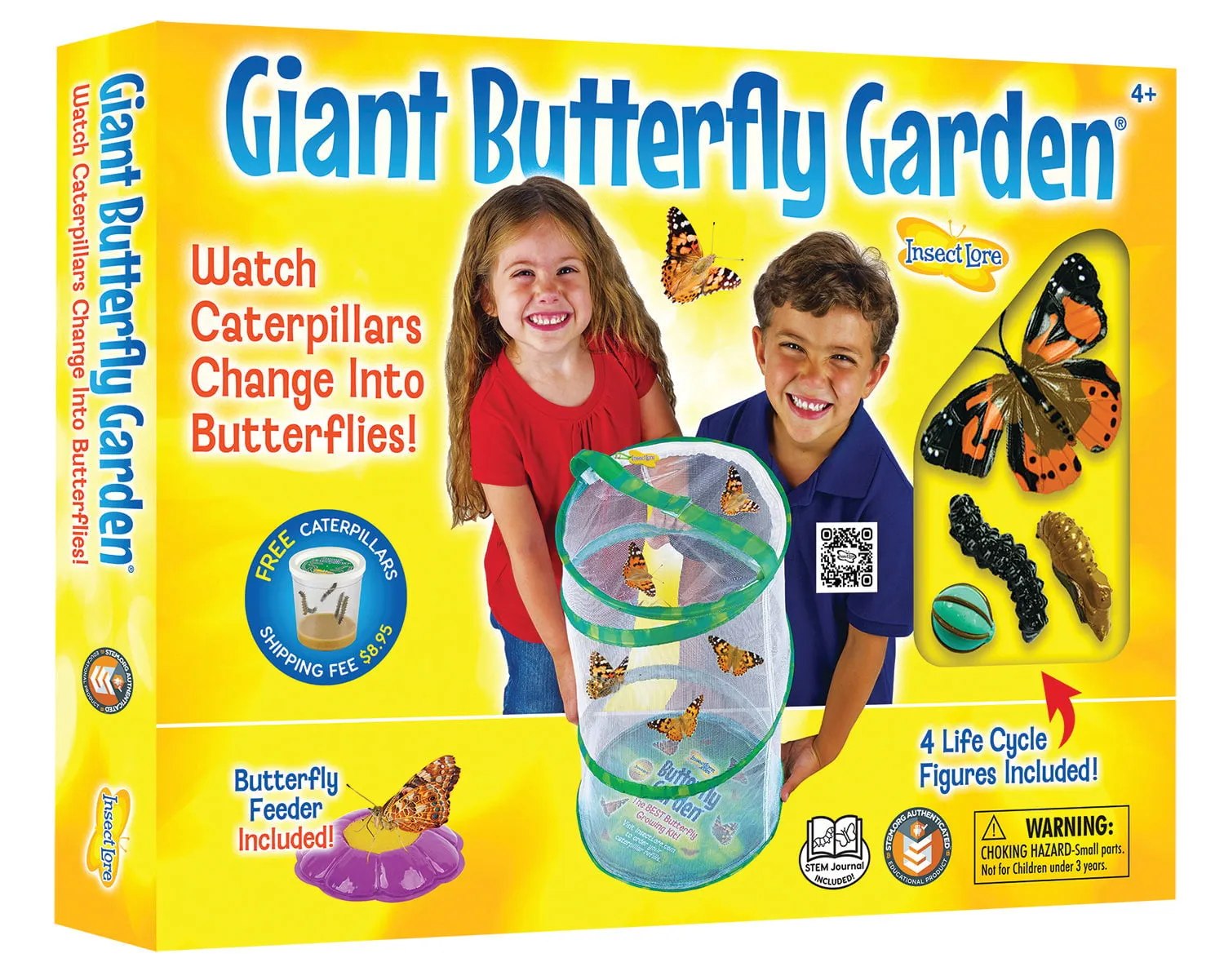 Insect Lore GIANT Butterfly Garden with Voucher