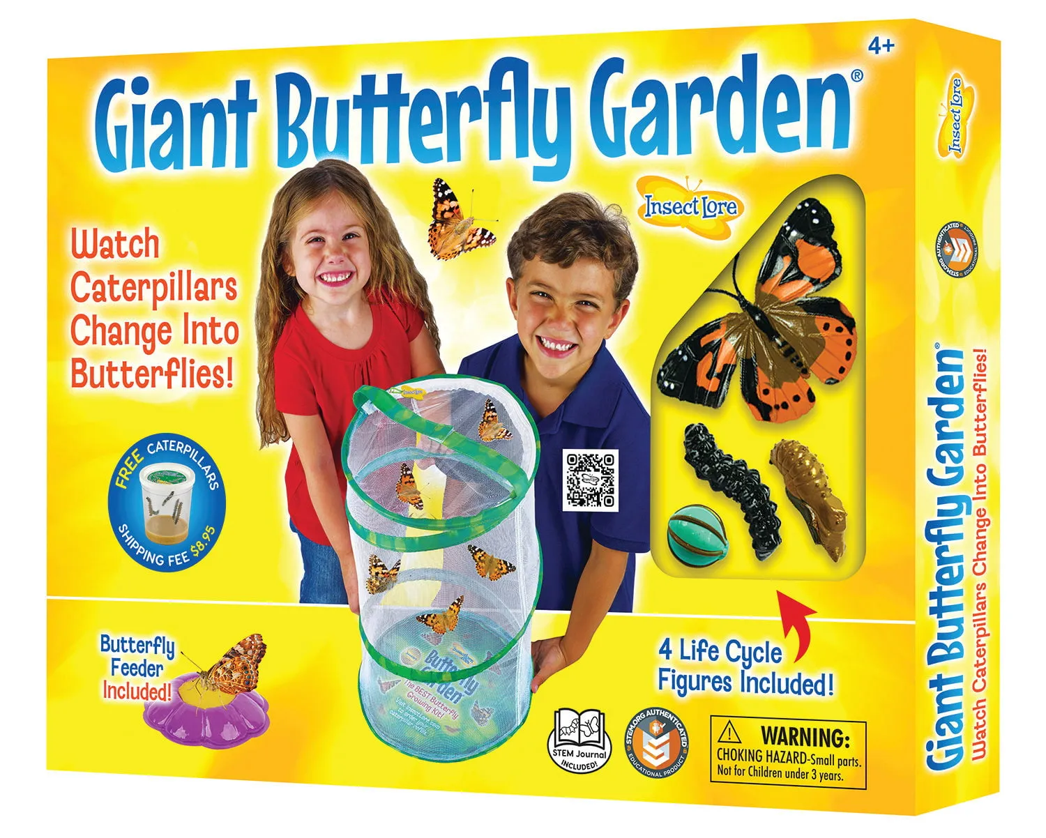 Insect Lore GIANT Butterfly Garden with Voucher