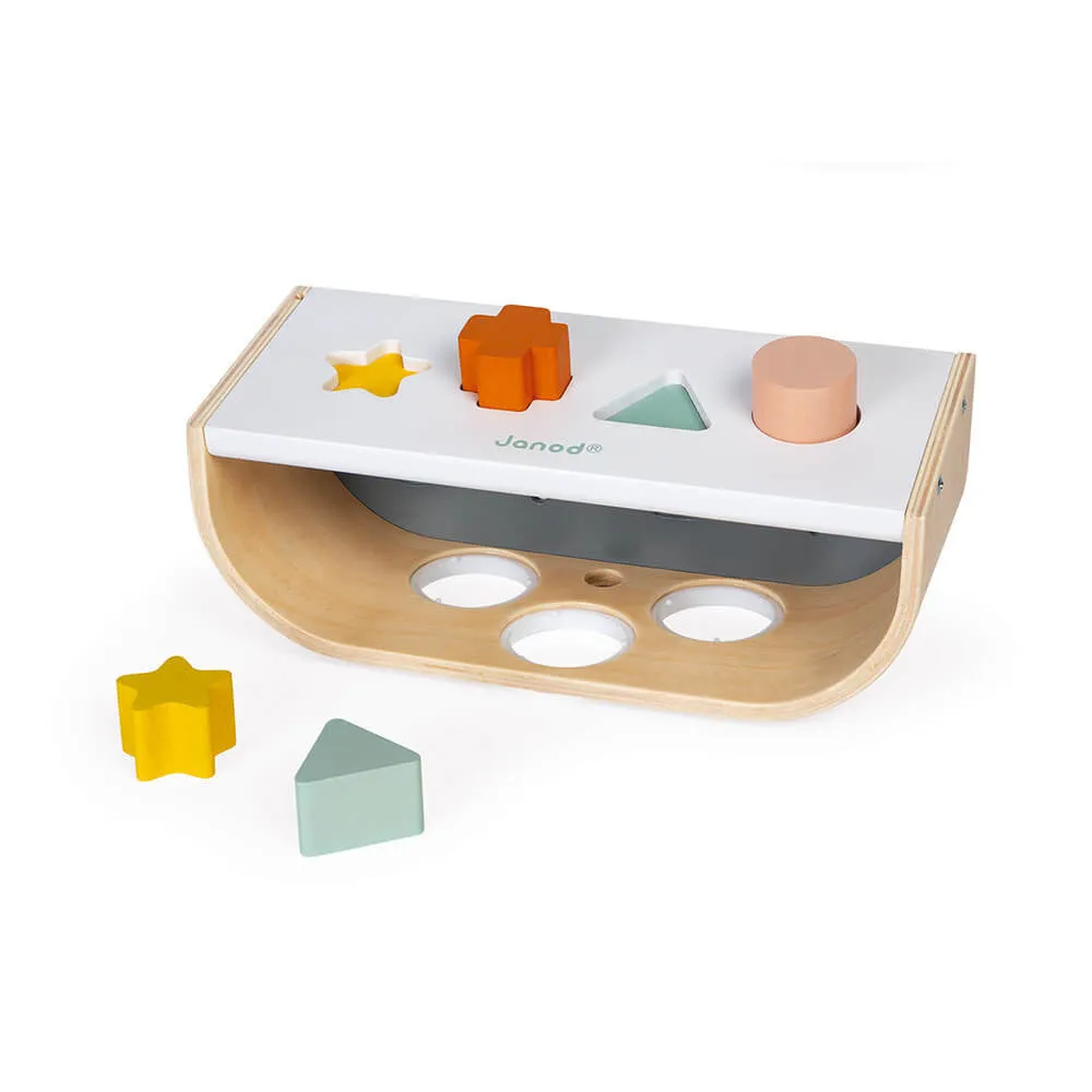 Janod Sweet Cocoon Taptap and Shape Sorter