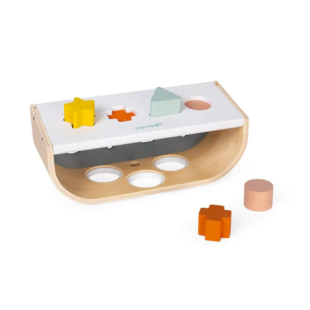 Janod Sweet Cocoon Taptap and Shape Sorter