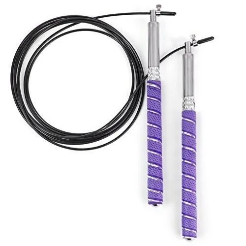Jump Skipping Rope Fast Speed Cable Adjustable For Cardio Exercise