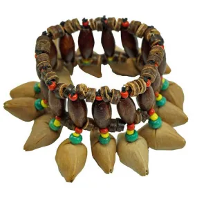 Kenari Nut Shaker Bracelet Jamtown World Instruments