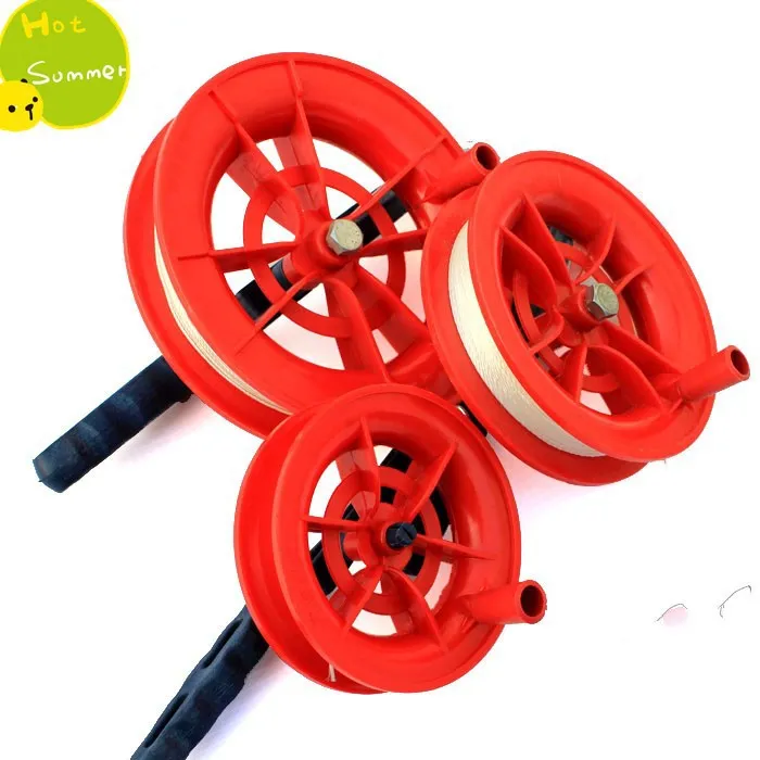 Kite spool with flying line