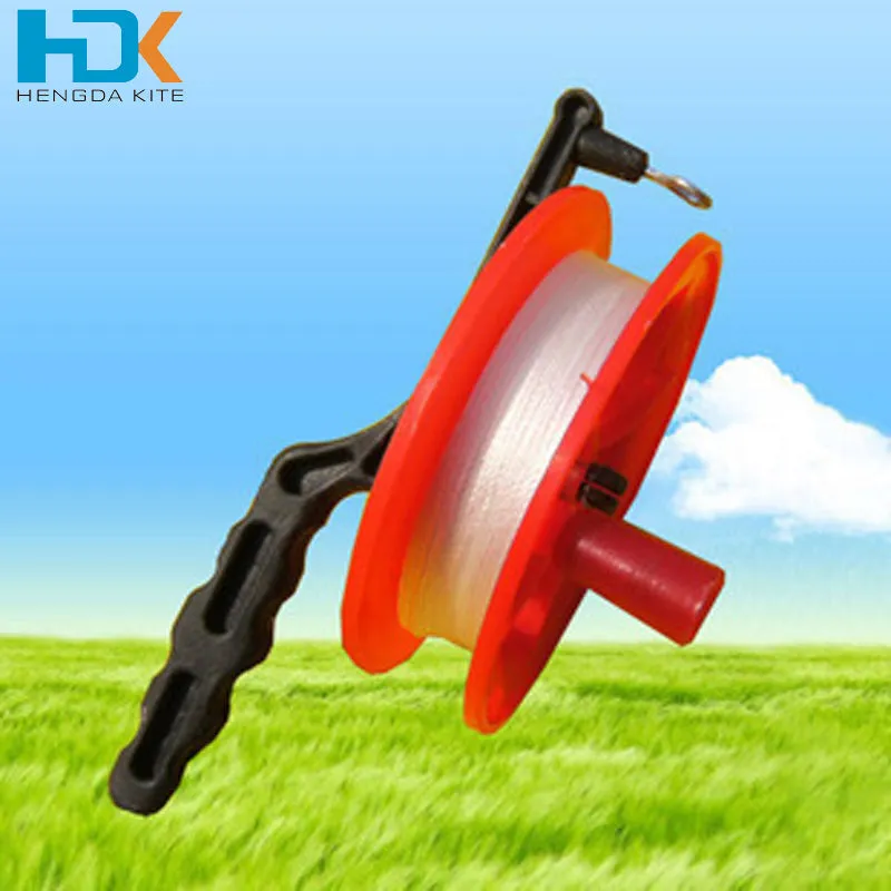 Kite spool with flying line