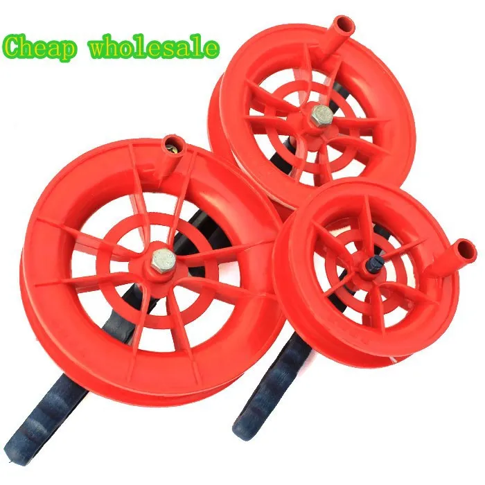 Kite spool with flying line