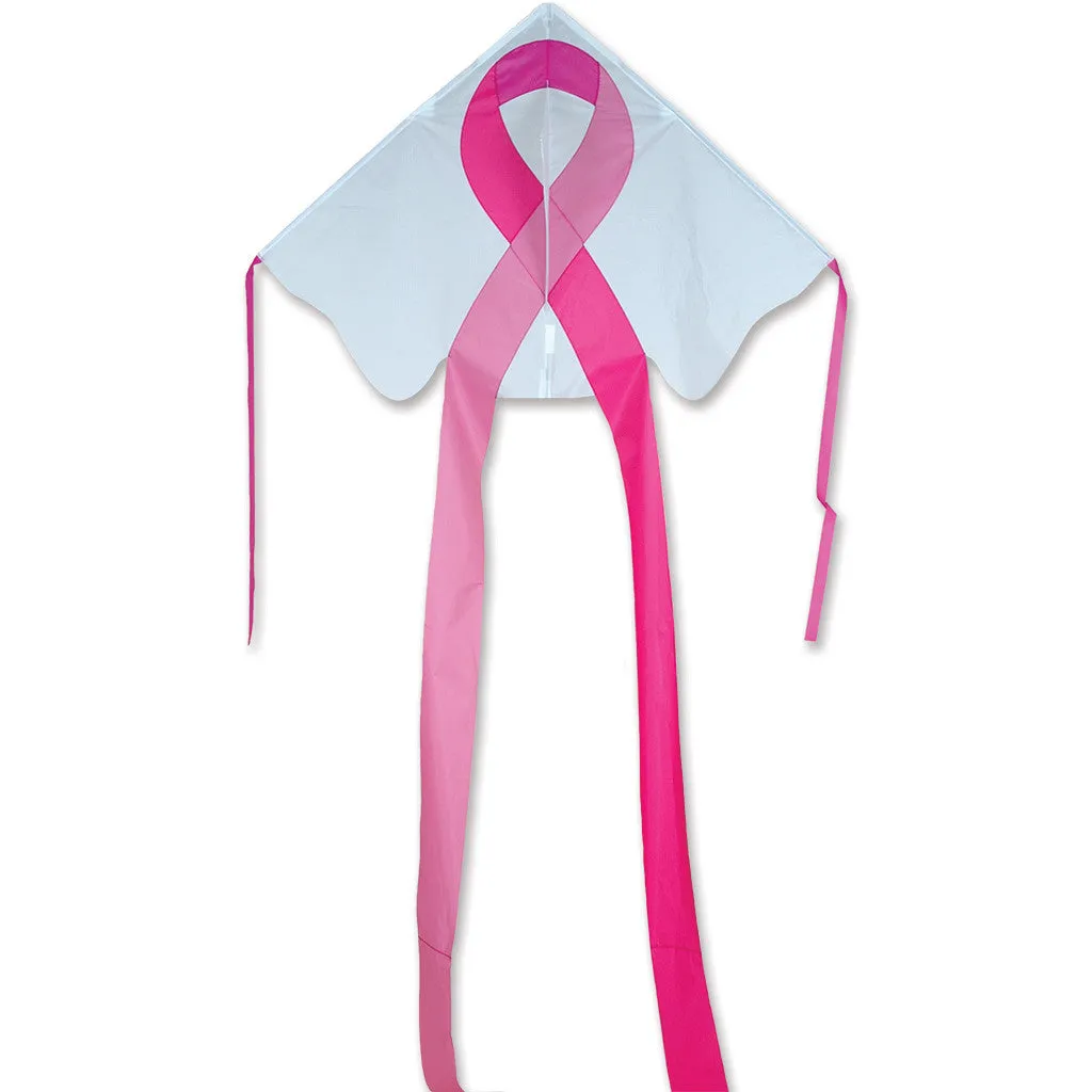Large Easy Flyer Kite - Pink Ribbon