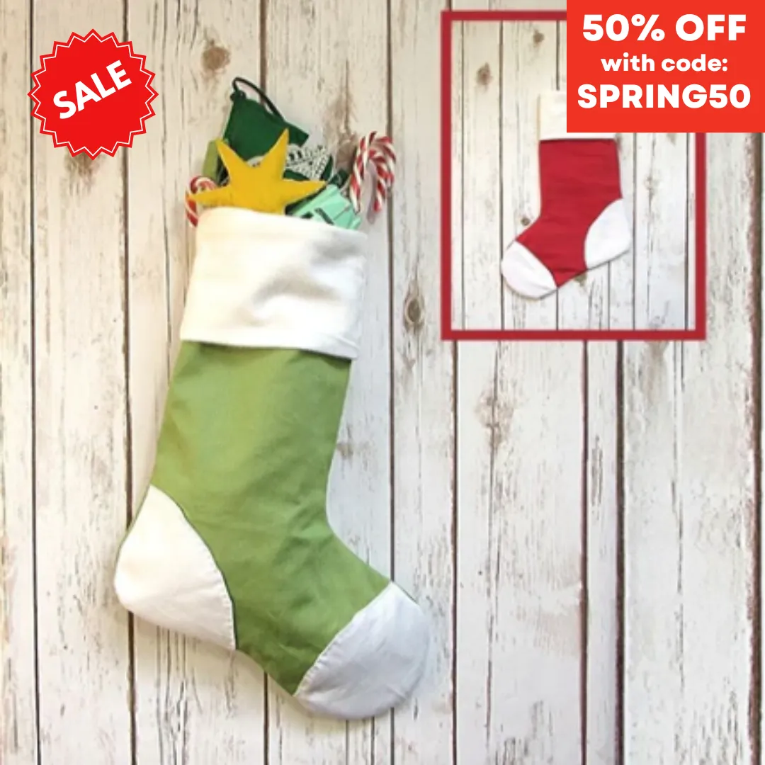 Large Holiday Stocking