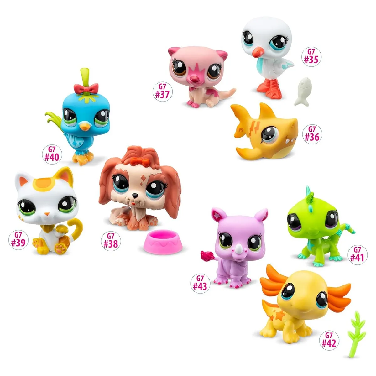 Littlest Pet Shop: Pet Trio Wild Vibes Figures Series 1