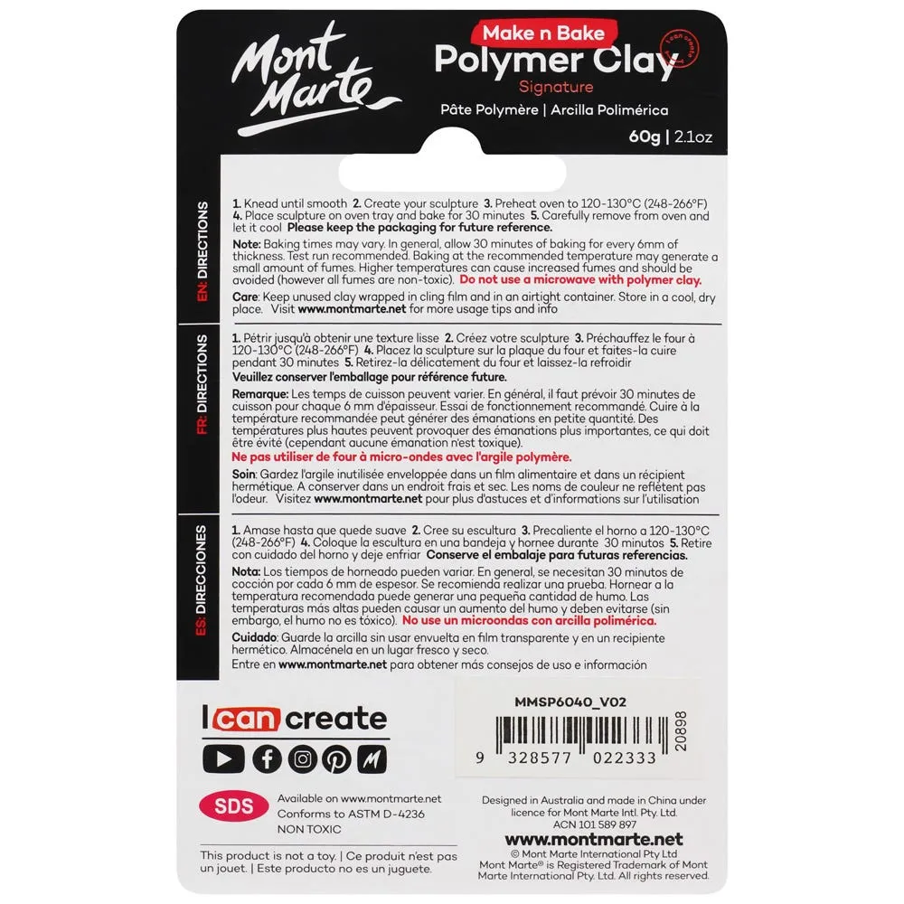 Make n Bake Polymer Clay Signature 60g (2.1oz) - Dusty Pink