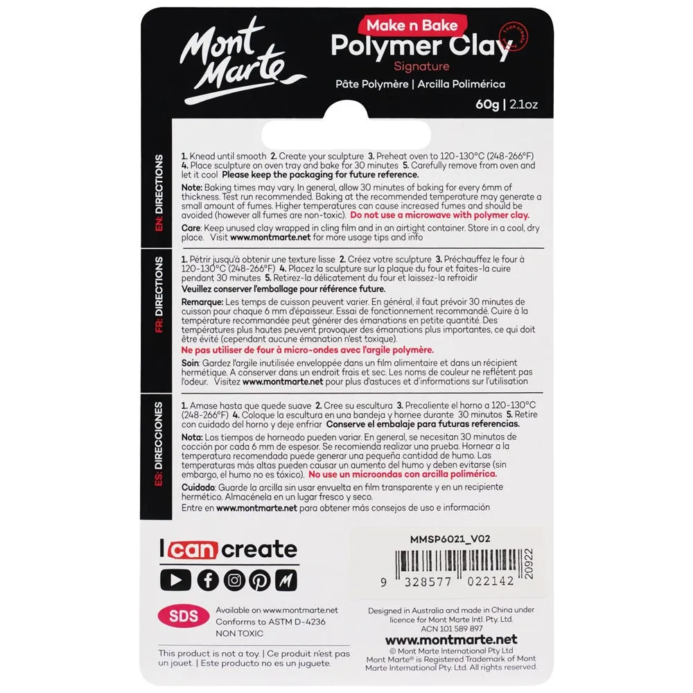 Make n Bake Polymer Clay Signature 60g (2.1oz) - Emerald