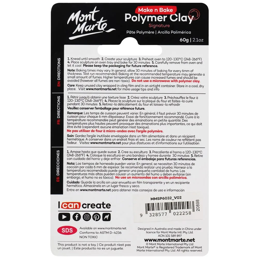 Make n Bake Polymer Clay Signature 60g (2.1oz) - Mauve