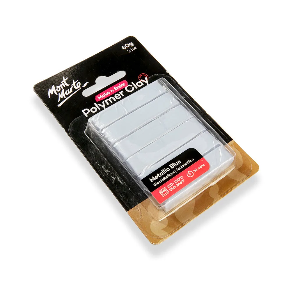 Make n Bake Polymer Clay Signature 60g (2.1oz) - Metallic Blue