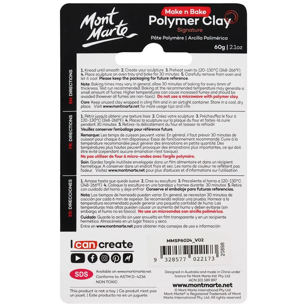 Make n Bake Polymer Clay Signature 60g (2.1oz) - Turquoise