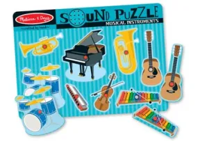 Melissa & Doug Musical Instruments Sound Puzzle