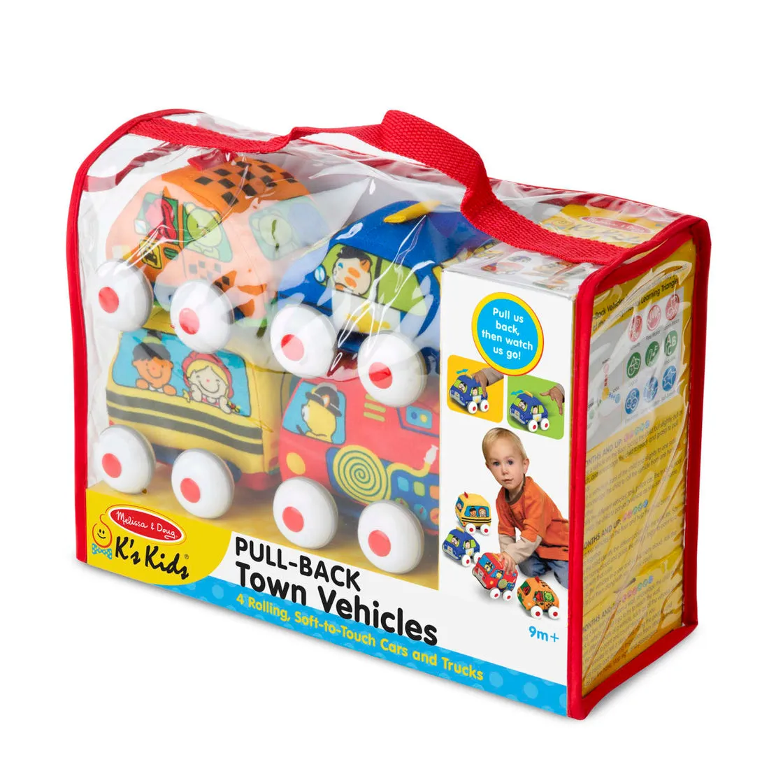 Melissa & Doug Pull-Back Vehicles