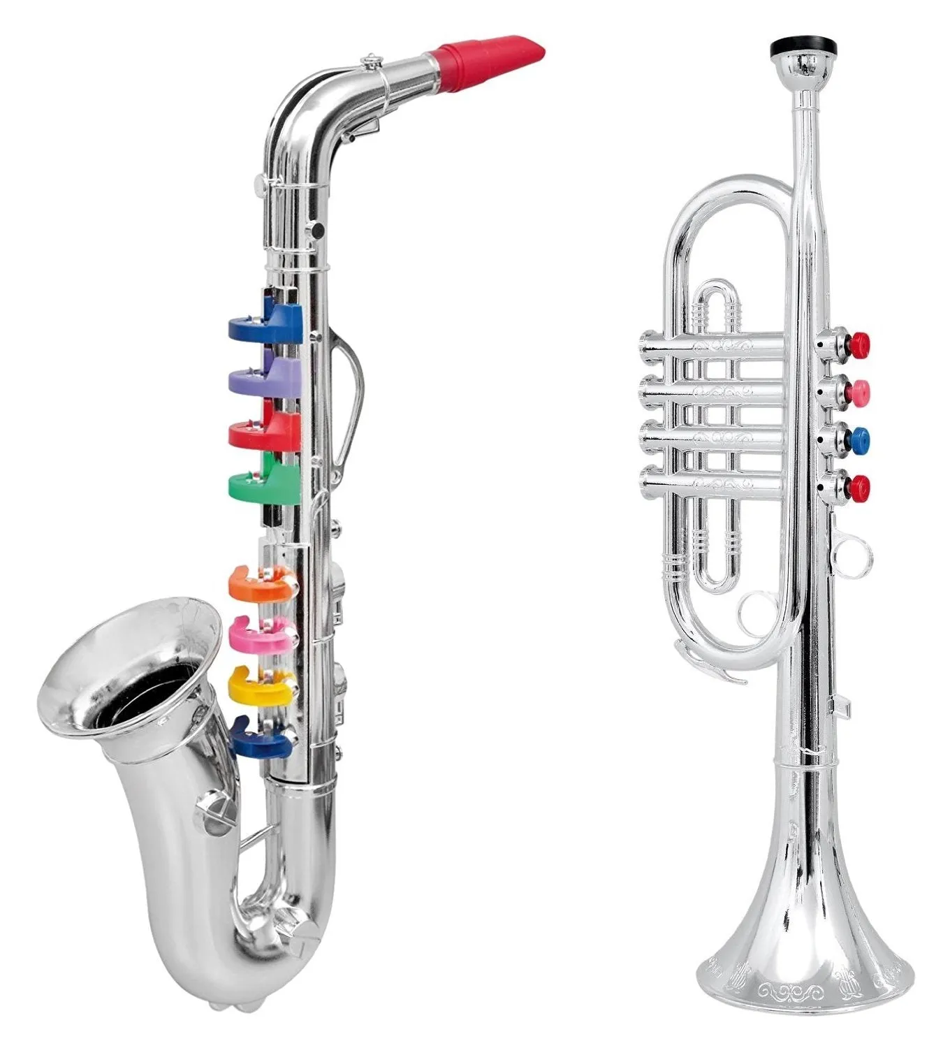 Melody Makers: My First Saxophone and Trumpet Horn Set for Young Musicians’ Adventures