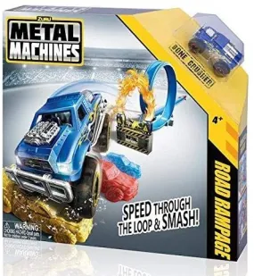 Metal Machines Road Rampage Vehicle Playset Toy with Bone Crusher