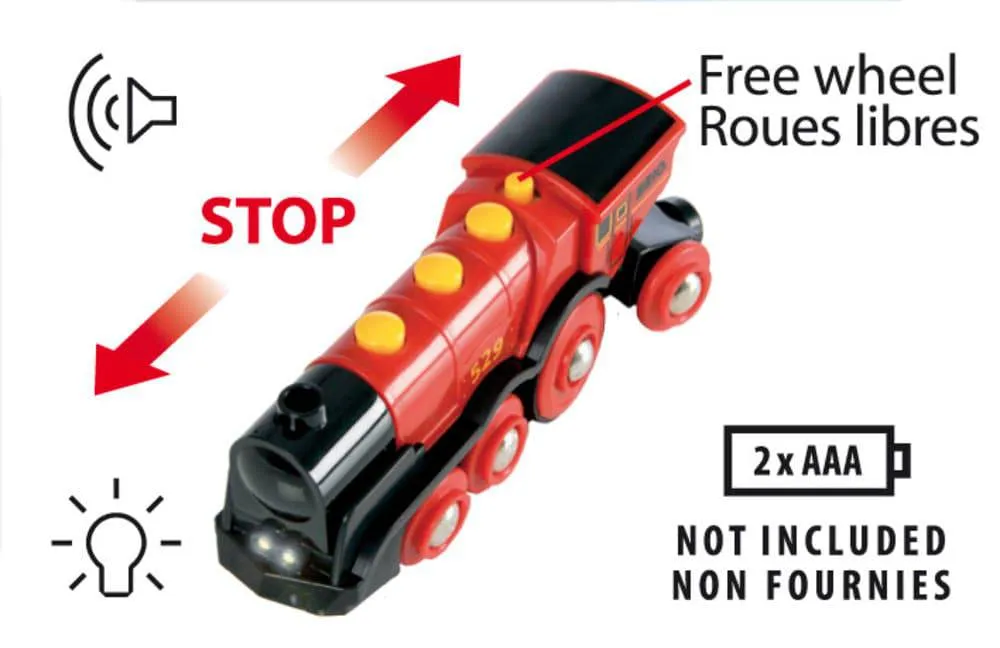 Mighty Red Action Locomotive | Brio