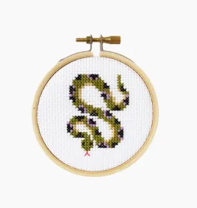 Mini Snake Cross Stitch