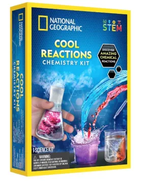 National Geographic Cool Reactions Chemistry Kit