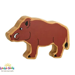 Natural Brown Wild Boar