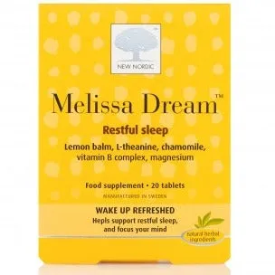 New Nordic Melissa Dream 40 Tablets