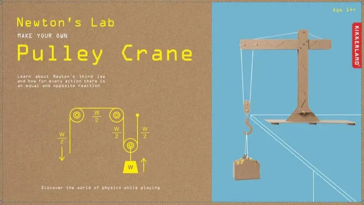Newton's Pully Crane
