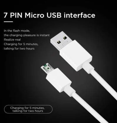 Oppo A15 Charge And Data Sync Cable White