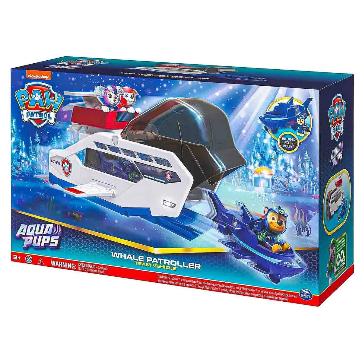 PAW Patrol Aqua Pups: Whale Patroller Team Vehicle