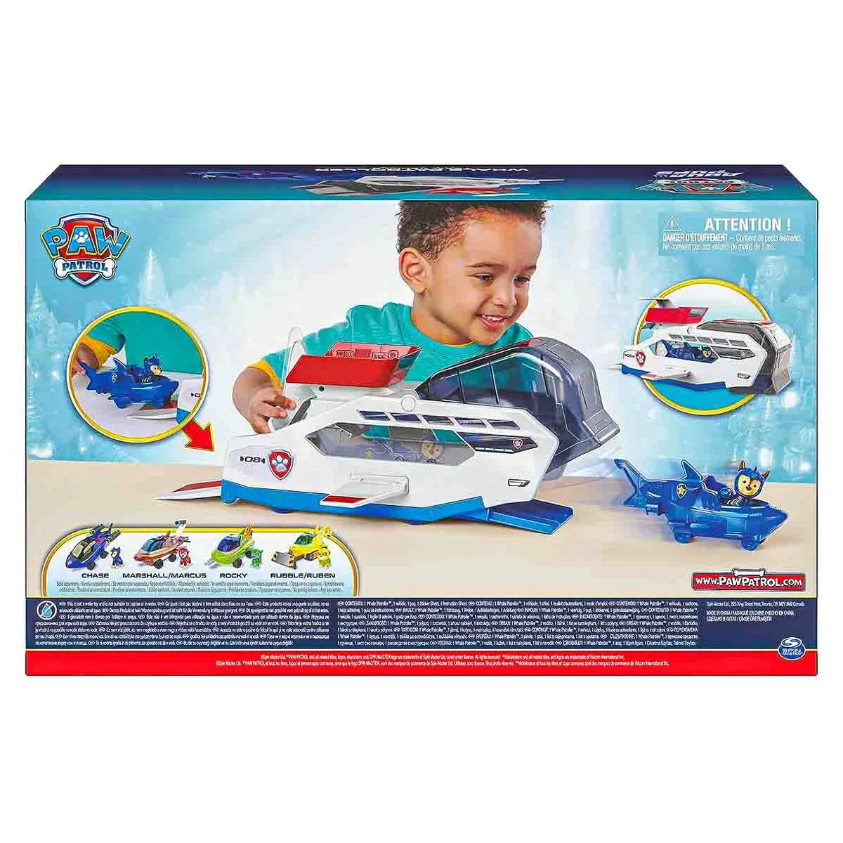 PAW Patrol Aqua Pups: Whale Patroller Team Vehicle