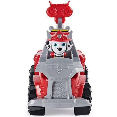 PAW Patrol Dino Rescue Deluxe Rev-Up Vehicle and Figure - Marshall