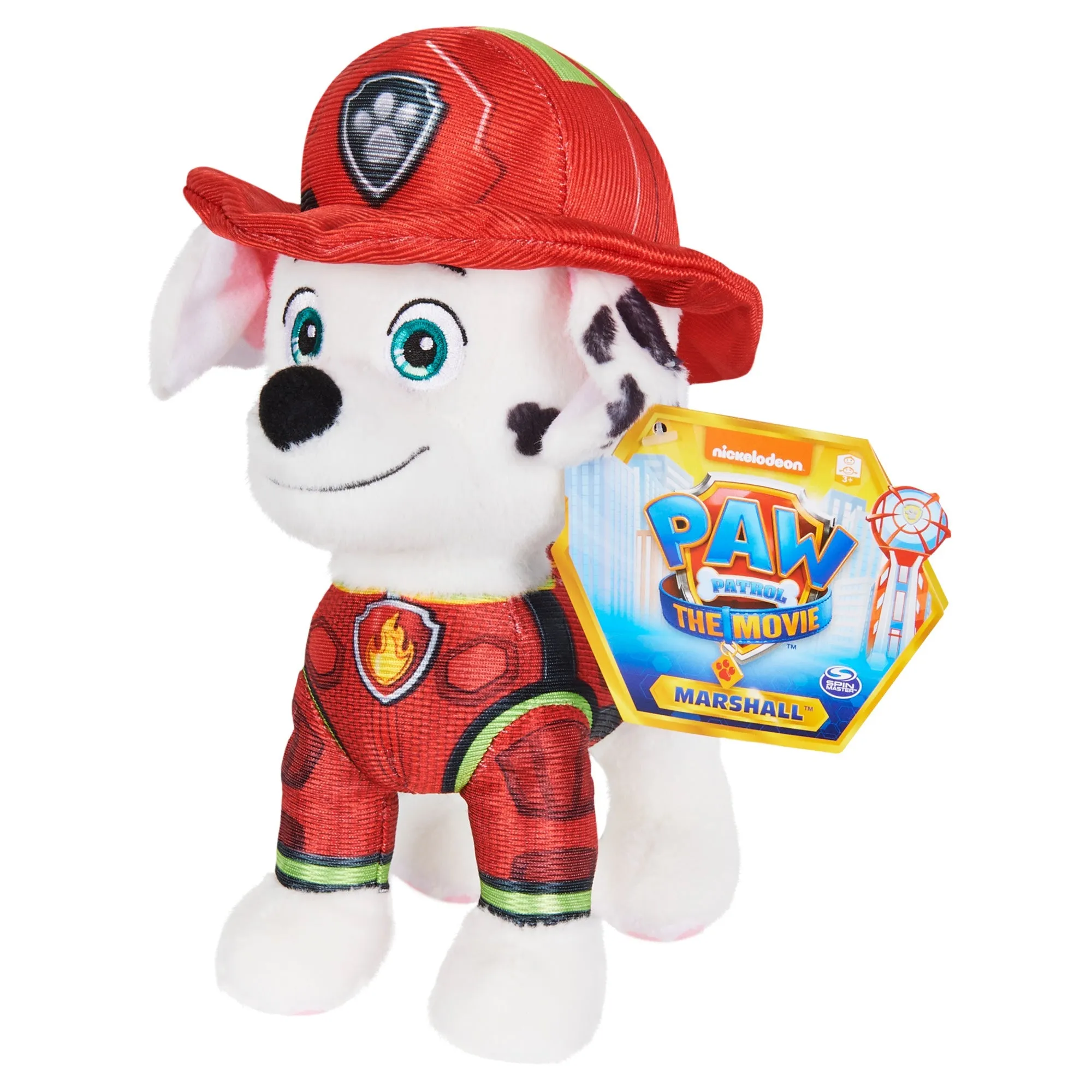 Paw Patrol The Movie Theme Plush Marshall