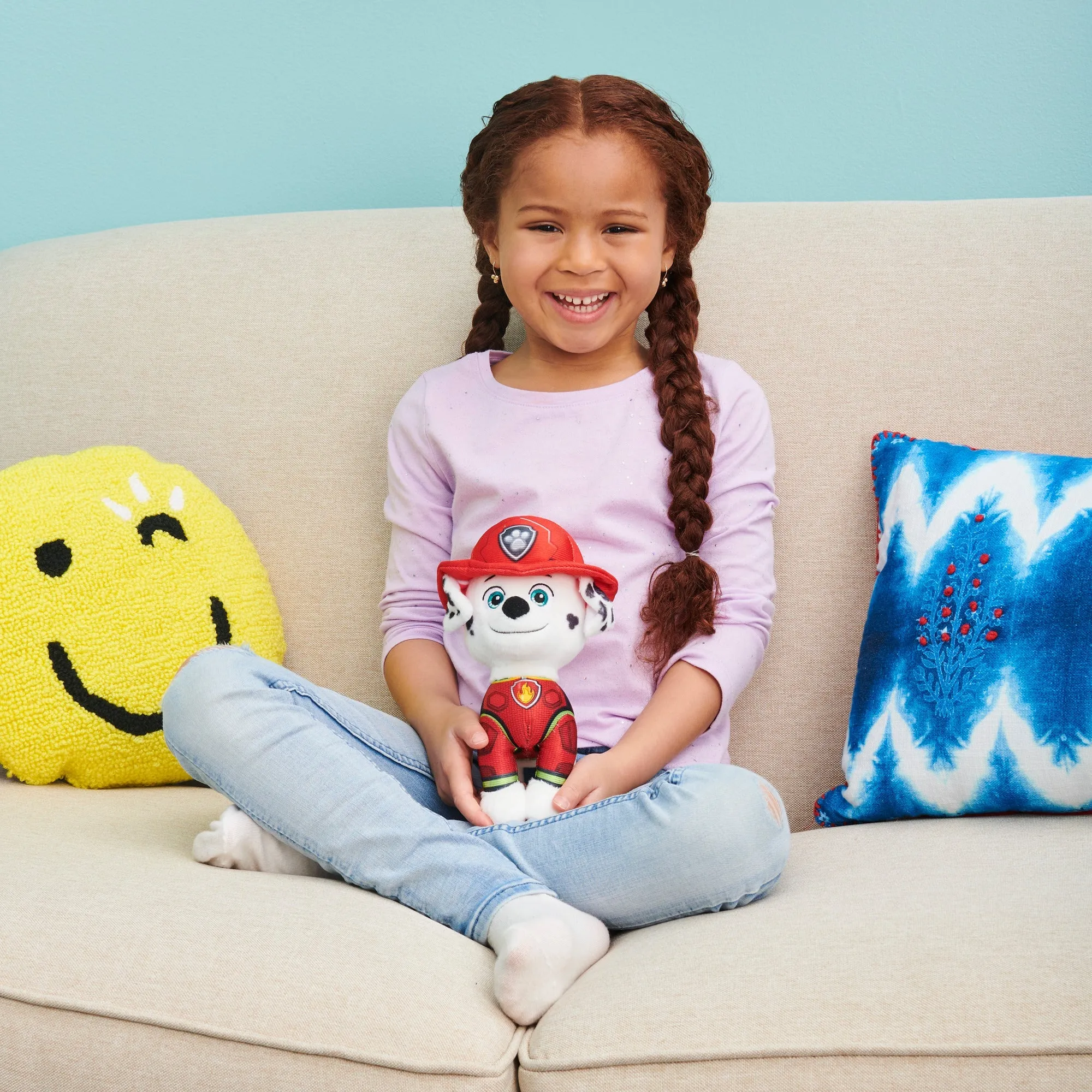 Paw Patrol The Movie Theme Plush Marshall
