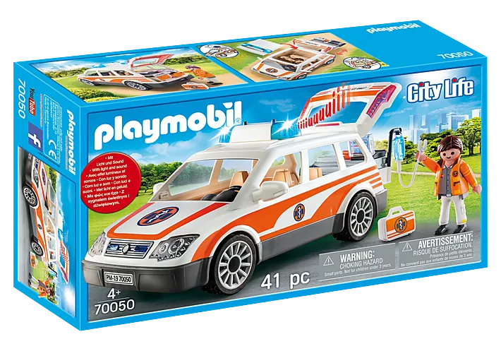 PL Emergency Car with Siren 70050