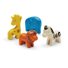 Plan Toys Wild Animals Set