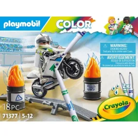 Playmobil Color: Motorbike 71377