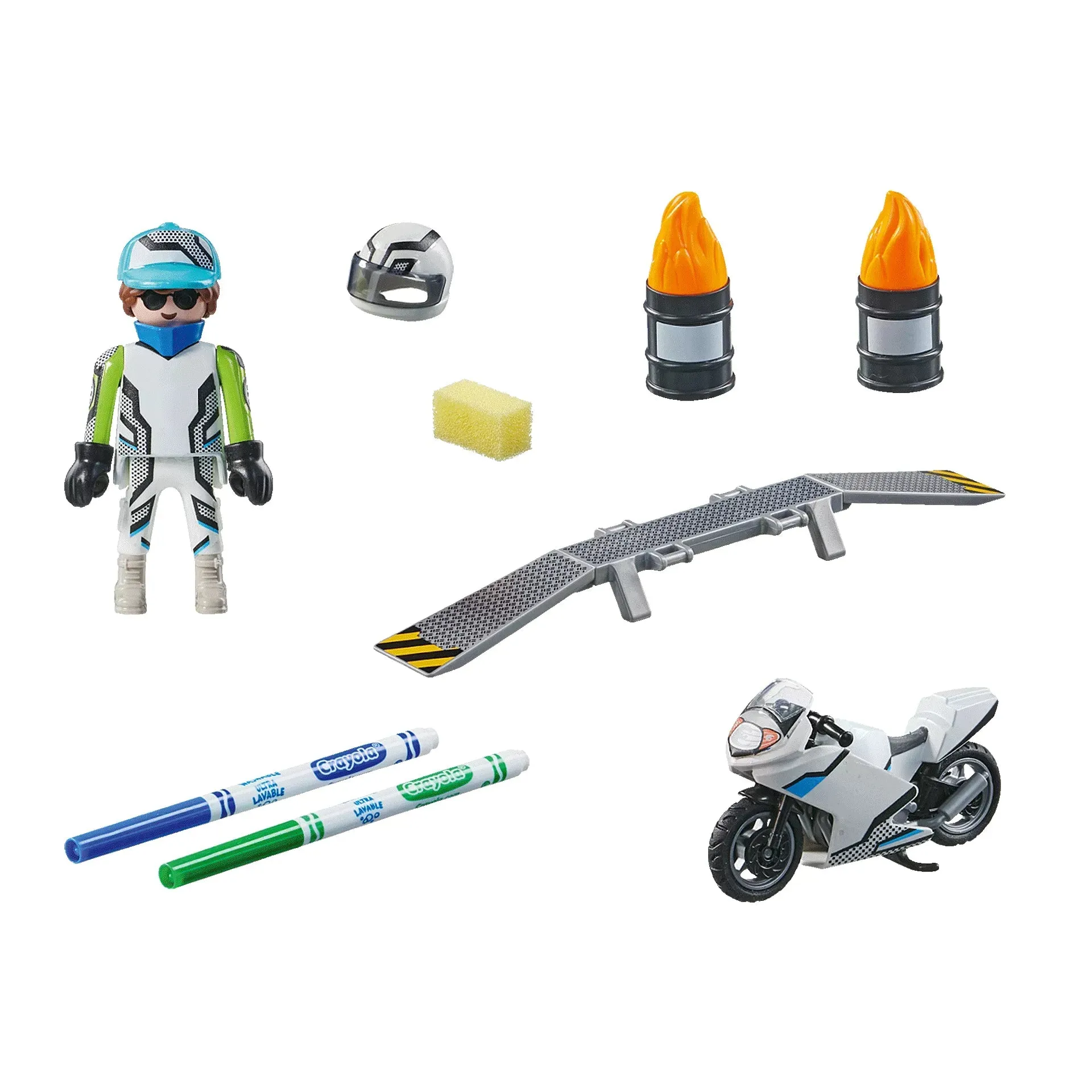 Playmobil Color: Motorbike 71377