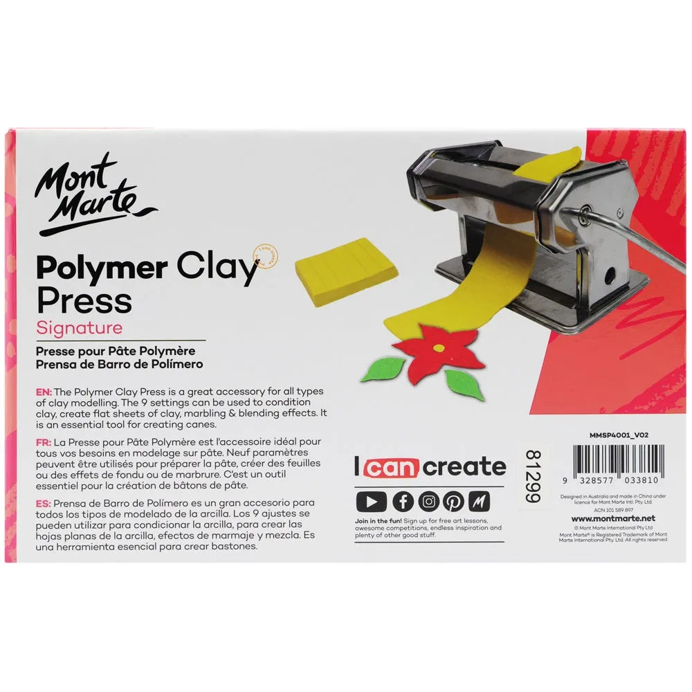 Polymer Clay Press Signature