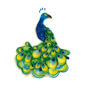 Poppy Crafts A4 Quilling Kit 30 - Peacock