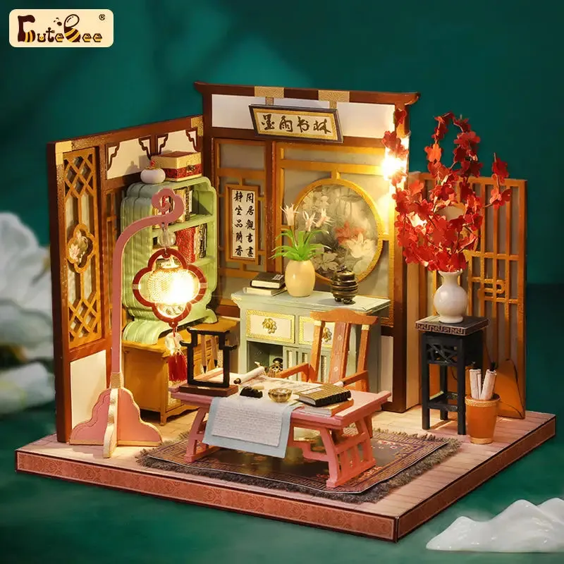 "Ink Painting" Miniature Dollhouse Kit