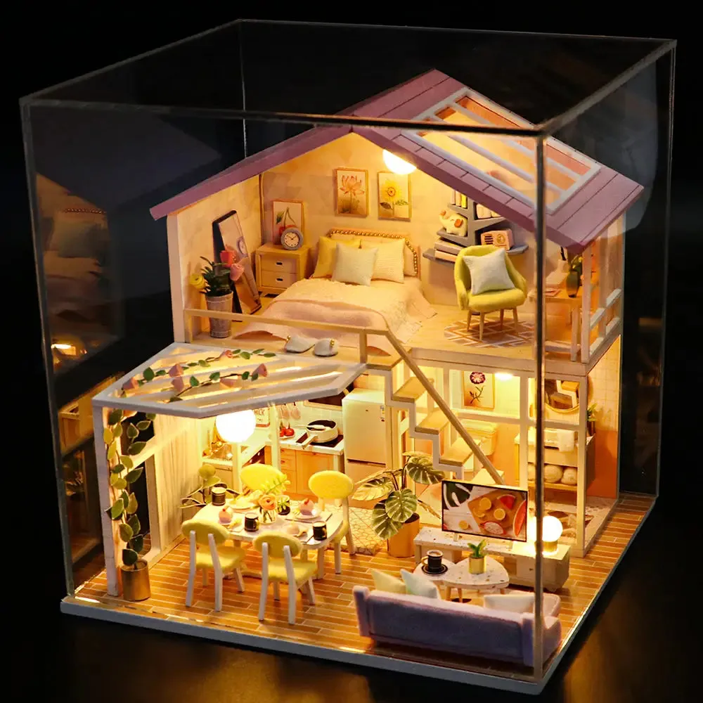 "Sweet Time" Miniature Dollhouse Kit