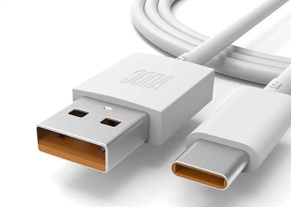 Realme 6 Vooc Charge And Data Sync Type-C Cable White