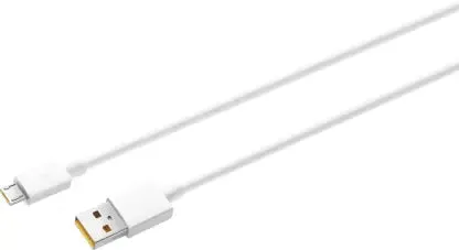 Realme Narzo 5i Prime VOOC Charge And Data Sync Micro Cable White