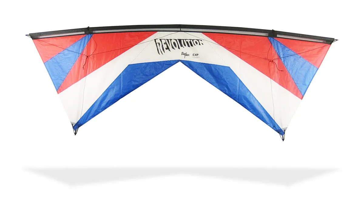 Revolution EXP kite with Reflex - Red/White/Blue