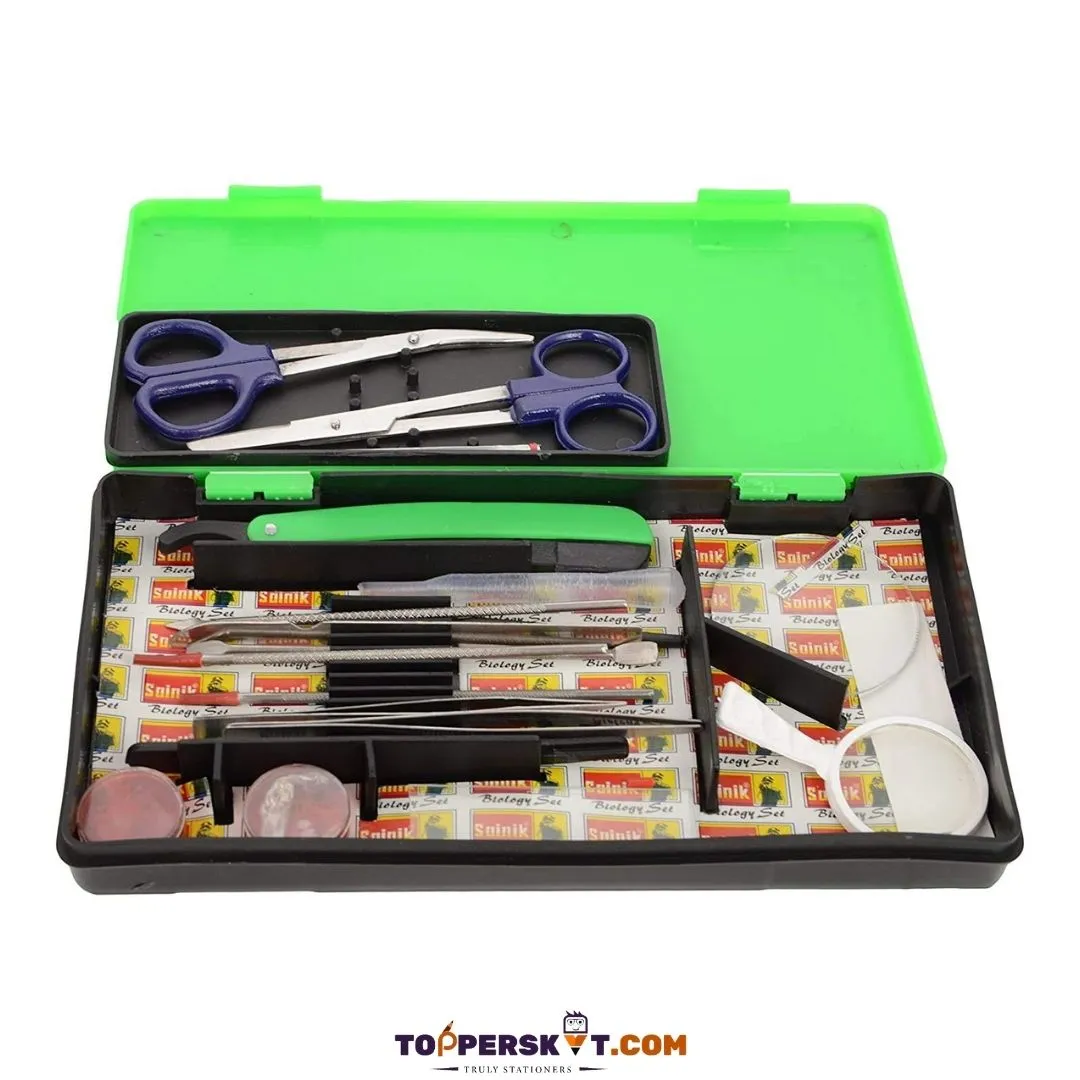 SAINIK Biology Set: Exploring Life Sciences with 19 High-Quality Instruments