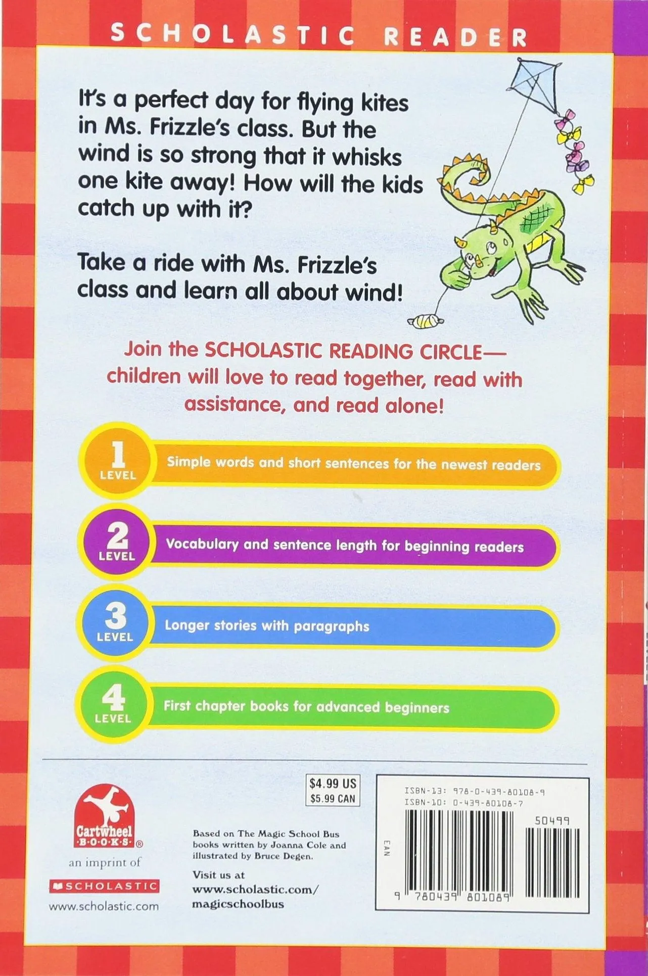 Scholastic Reader - The Magic School Bus - Rides the Wind