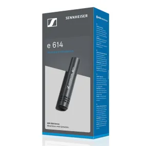 Sennheiser e 614 Instrument microphone supercardioid, condenser for drum overheads with 3-pin XLR