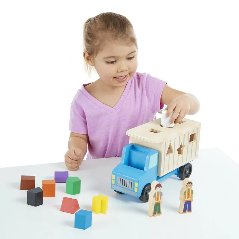 Shape Sorting Dump Truck