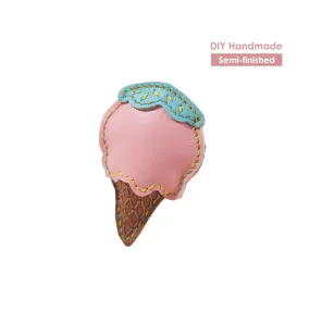 Sheep Leather Ice Cream Charm DIY Kits