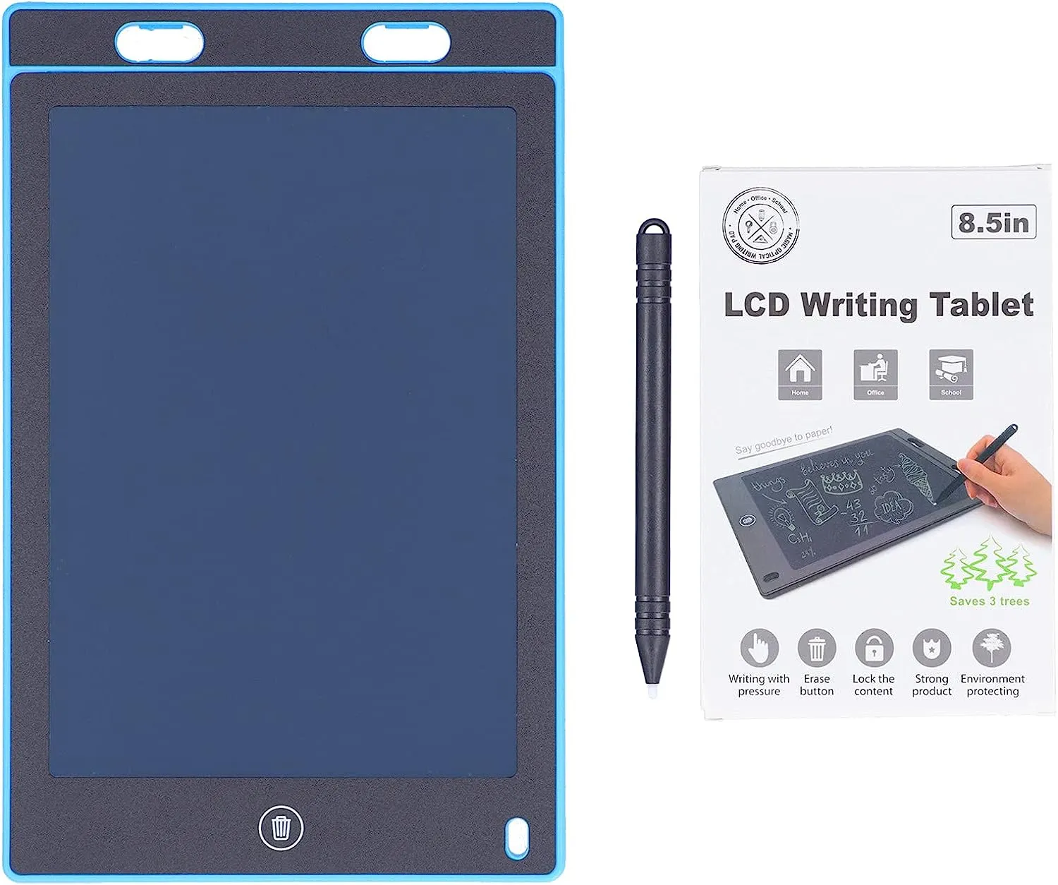 Smart Erase 12- Inch Lcd Electronic Graffiti Digital Tablet